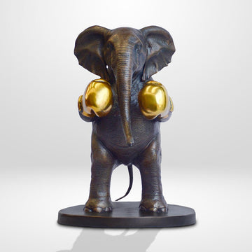 Elephant Warrior (Bronze Sculpture, Small)