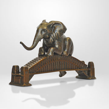 The Elephant Loved the Sydney Harbour Bridge (Bronze Sculpture, Small)
