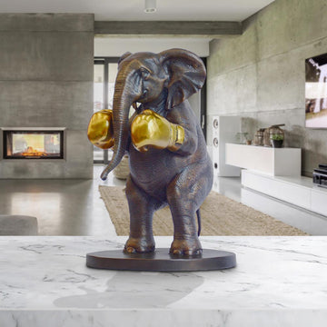 Elephant Warrior (Bronze Sculpture, Small)