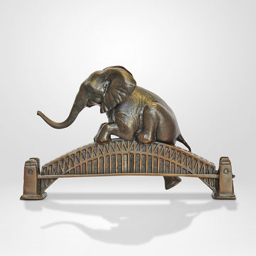 The Elephant Loved the Sydney Harbour Bridge (Bronze Sculpture, Small)