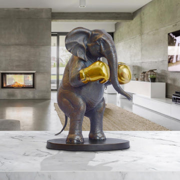 Elephant Warrior (Bronze Sculpture, Small)