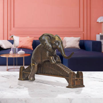 The Elephant Loved the Sydney Harbour Bridge (Bronze Sculpture, Small)