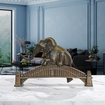 The Elephant Loved the Sydney Harbour Bridge (Bronze Sculpture, Small)