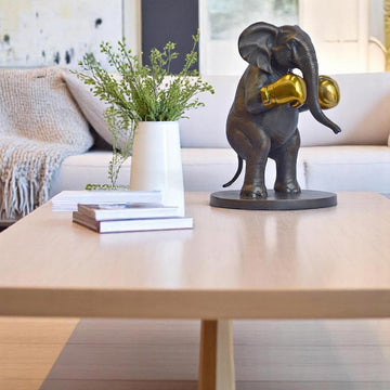 Elephant Warrior (Bronze Sculpture, Small)