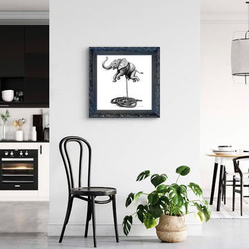 A Study For Elephant on a Rope (Giclee Canvas Print)