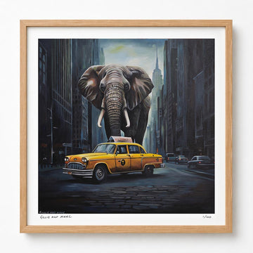 Big Apple Elephant (Print)