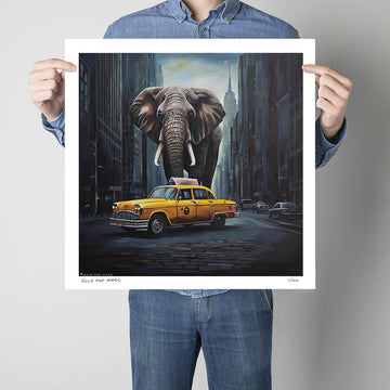 Big Apple Elephant (Print)