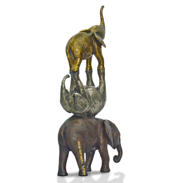 They Stayed Together For Eternity (Bronze Sculpture)