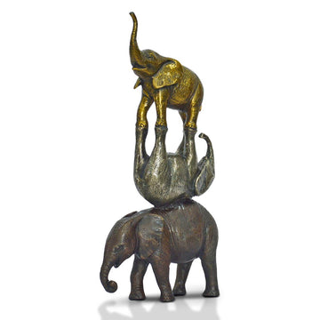 They Stayed Together For Eternity (Bronze Sculpture)