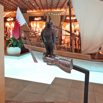 Falcon with Glove