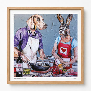 They Were Ready to Make a Feast (Print)