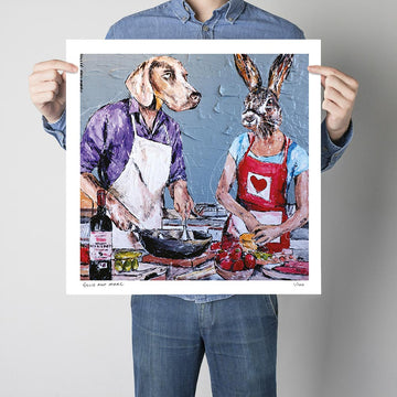 They Were Ready to Make a Feast (Print)
