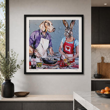 They Were Ready to Make a Feast (Print)