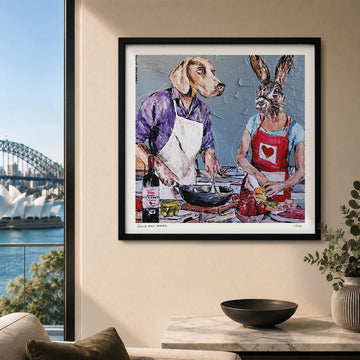 They Were Ready to Make a Feast (Print)