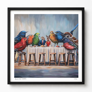 Birds of a Feather Eat Together (Print)