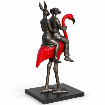 They Liked Doing Things Differently (Bronze Sculpture)