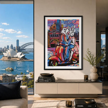 A Ride Down Flinders Street (Print)