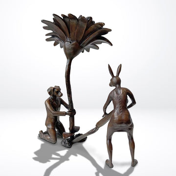 A Little Greener (Bronze Sculpture)