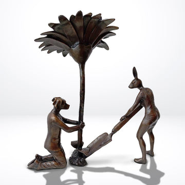 A Little Greener (Bronze Sculpture)