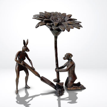 A Little Greener (Bronze Sculpture)