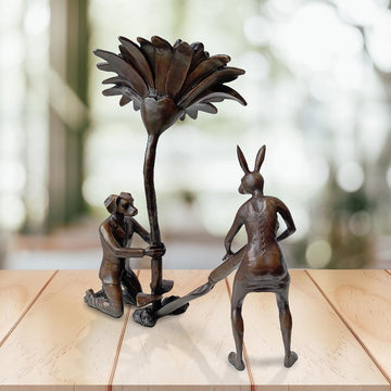 A Little Greener (Bronze Sculpture)