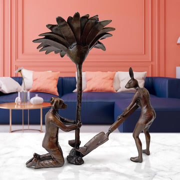A Little Greener (Bronze Sculpture)