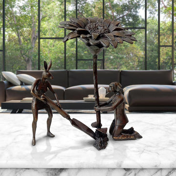 A Little Greener (Bronze Sculpture)