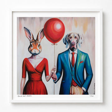 Red Balloon, Lovers Forever (Print)