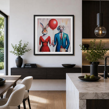 Red Balloon, Lovers Forever (Print)