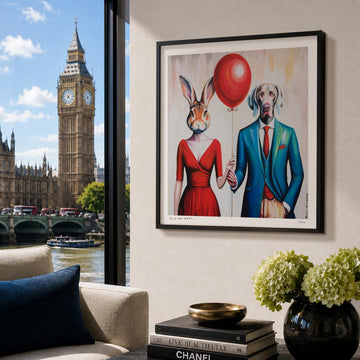 Red Balloon, Lovers Forever (Print)