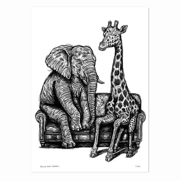 They Were Best of Friends (Print)