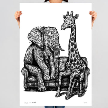 They Were Best of Friends (Print)