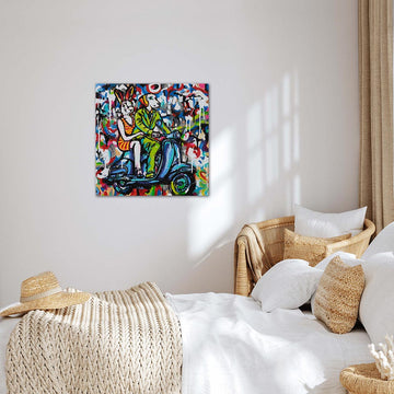 Go, Go, Go! (Original Painting)