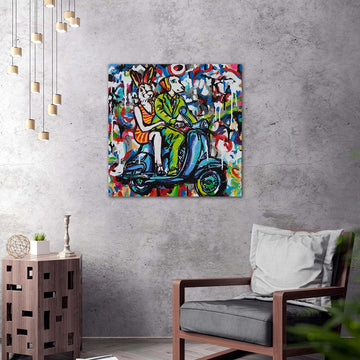 Go, Go, Go! (Original Painting)