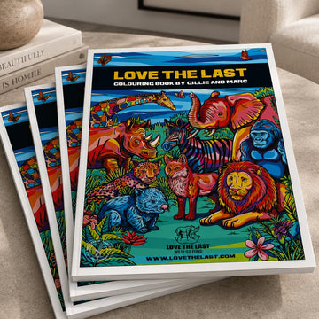 LOVE THE LAST – Colouring Book By Gillie and Marc 2026