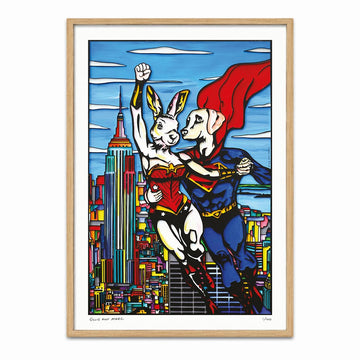 We Are All Heroes (Print)