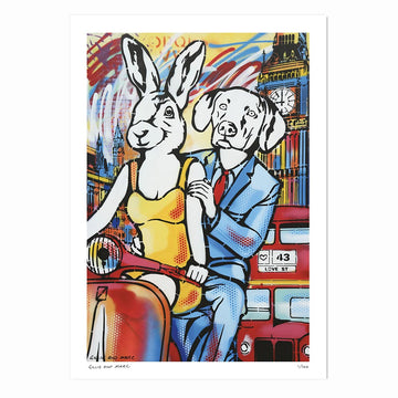 Holiday in London (Print)