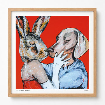 She Thought, Kiss Me Like It's Our First Kiss (Print)