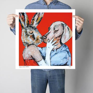 She Thought, Kiss Me Like It's Our First Kiss (Print)