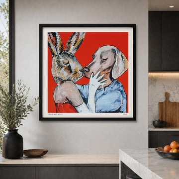 She Thought, Kiss Me Like It's Our First Kiss (Print)