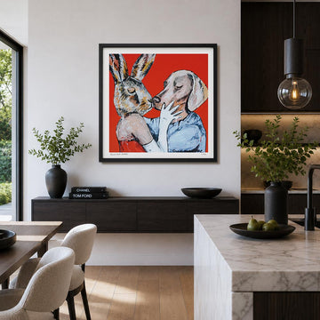 She Thought, Kiss Me Like It's Our First Kiss (Print)