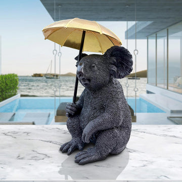Koala Under Cover (Bronze Sculpture, Small)