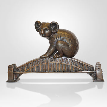 The Big Koala Loved the Sydney Harbour Bridge (Bronze Sculpture)
