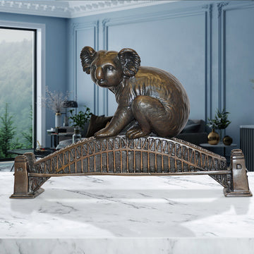 The Big Koala Loved the Sydney Harbour Bridge (Bronze Sculpture)