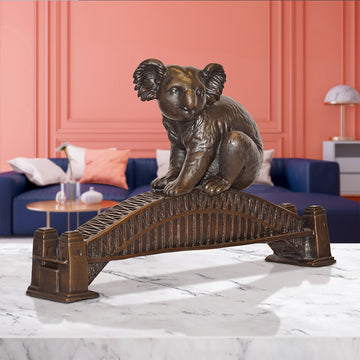 The Big Koala Loved the Sydney Harbour Bridge (Bronze Sculpture)
