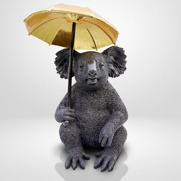Koala Under Cover (Bronze Sculpture, Small)