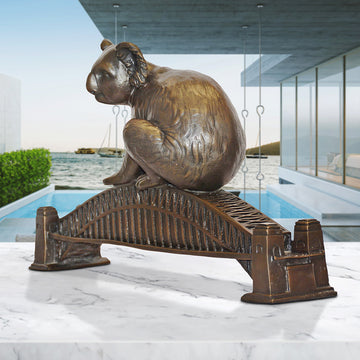 The Big Koala Loved the Sydney Harbour Bridge (Bronze Sculpture)