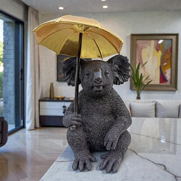 Koala Under Cover (Bronze Sculpture, Small)