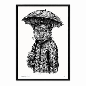 The Leopard Liked Singing in the Rain (Print)