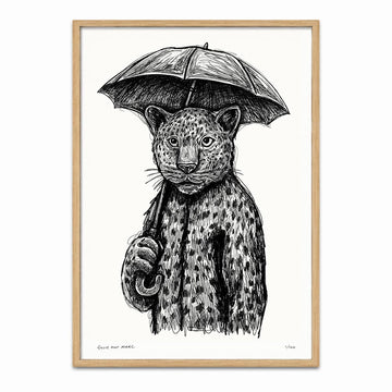 The Leopard Liked Singing in the Rain (Print)